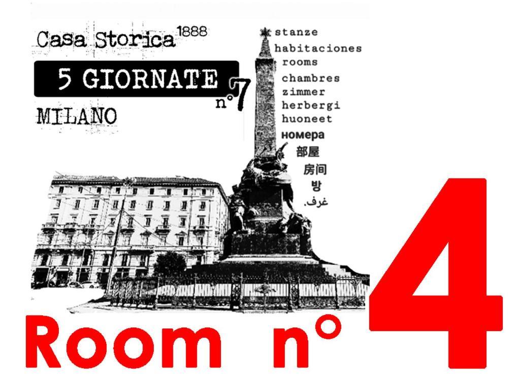Casa Storica Piazza 5 Giornate Hotel Milão Quarto foto